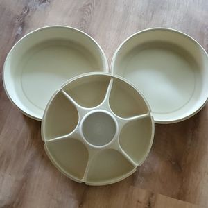 Tupperware Large Serving Set